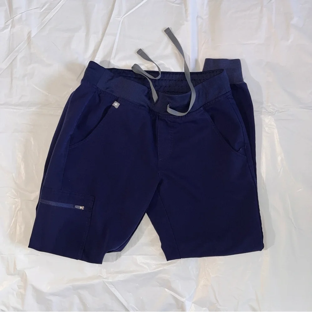 Figs Deep Blue Technical Pants XS/P - Picture 3 of 4